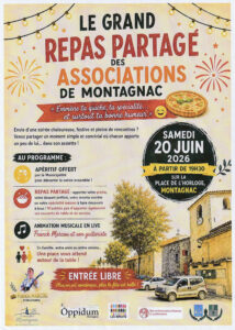 Repas partagé des associations de Montagnac