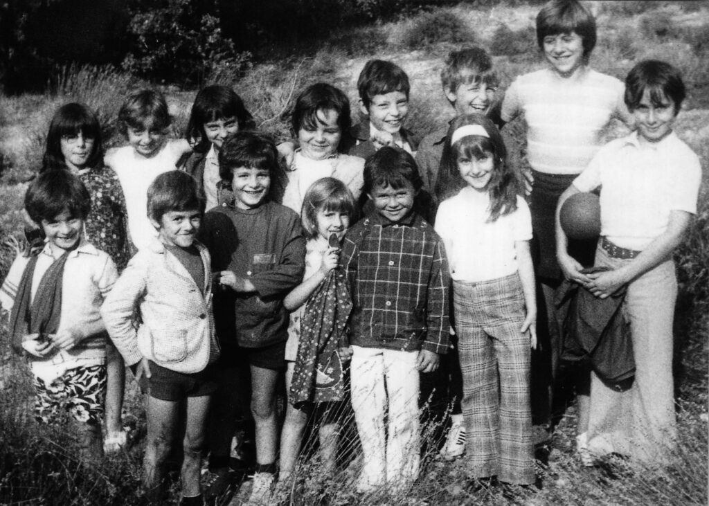 Photo Rayna Rapp - enfants de l'école de Montagnac